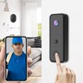 thumbnail image 1 of COFEST Smart Video Doorbell Smart Wireless Remote Doorbell Intelligent Visual Doorbell PIR Motion Detection Home Intercom HD Night Vision Wifi Security Door Doorbell Black, 1 of 8