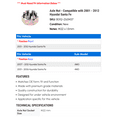 thumbnail image 2 of Axle Nut - Compatible with 2001 - 2012 Hyundai Santa Fe 2002 2003 2004 2005 2006 2007 2008 2009 2010 2011, 2 of 2