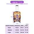 thumbnail image 5 of Mummy Siberian Husky Happy Halloween with Pumpkins Bats Spooky Fun Travel Luggage Cover Husky Dog Lover Gifts Suitcase Dust Protective Decor - 00019, 5 of 5