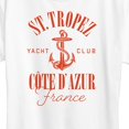 thumbnail image 3 of Instant Message - St. Tropez Yacht Club  - Women's Short Sleeve Graphic T-Shirt, 3 of 6