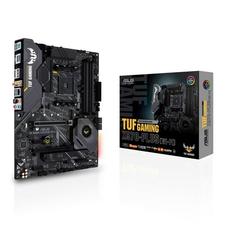 Asus Tuf Gaming Plus AM4 AMD X570 ATX DDR4-SDRAM Motherboard