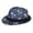 Navy blue, variant on Straw Fedora Hat Straw Beach Hat Straw Panama Hat Straw Hat Straw Jazz Hat