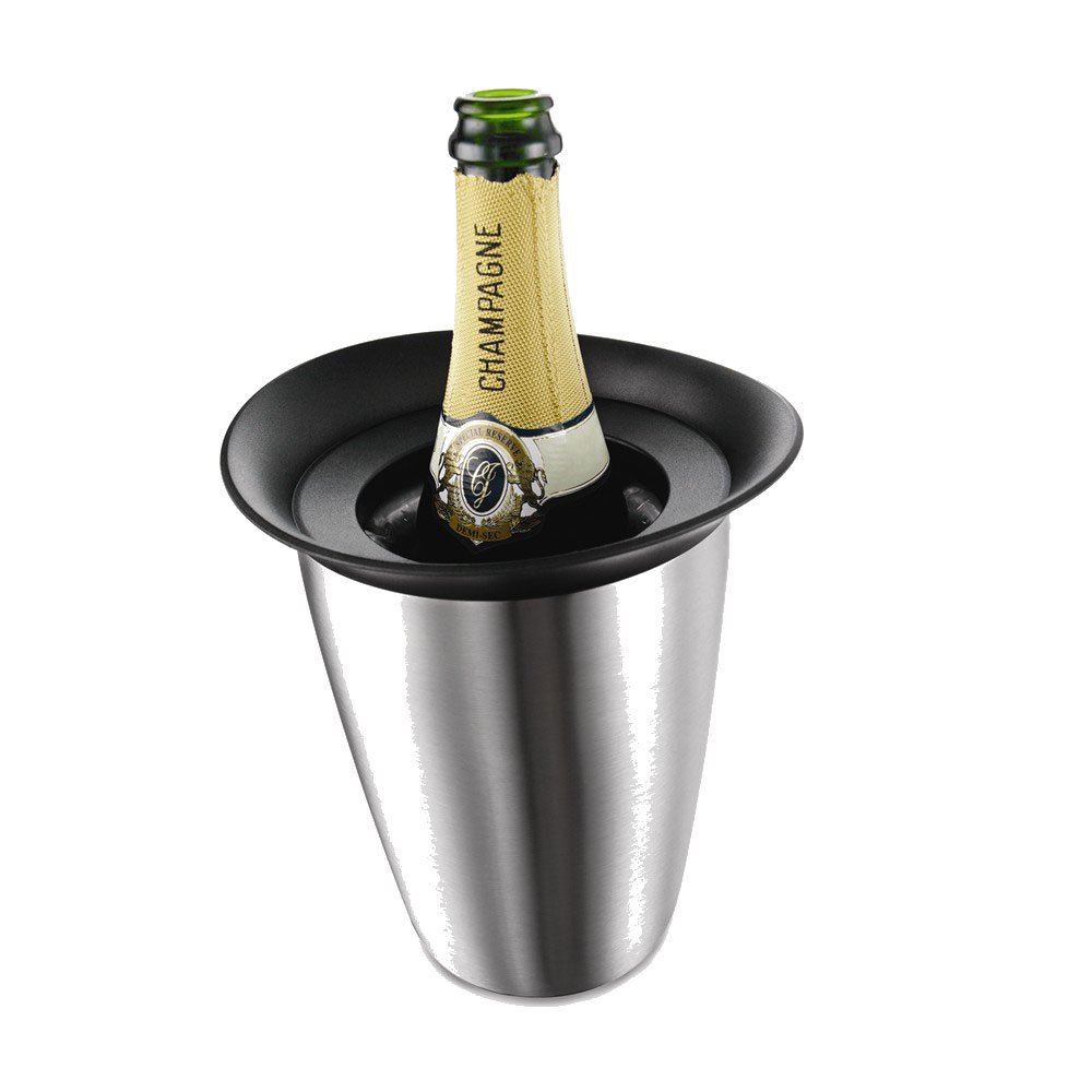 Vacu Vin Active Cooler Champagne Elegant, Stainless Steel in Gift Box
