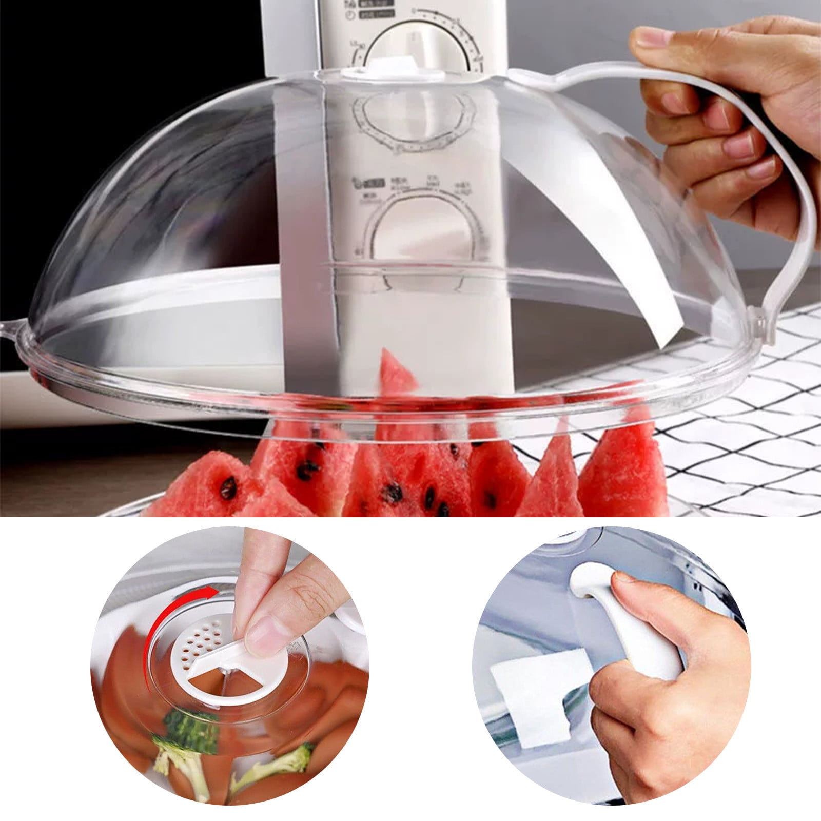 Mesh Food Covers Microwave Cover Dome Tent Bakery Dessert Microwave Splatter Guard Picnic Food Net Food Cover Home Food Protective Cover Home Food Cover Display Cover Cake,9.05in*9.05in