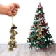 thumbnail image 1 of Christmas Rope Trumpet Shabby Style Metal Hanging Cow Decoration, 1 of 9