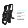 thumbnail image 4 of ZAGG Denali Snap iPhone 15 Pro Case with Kickstand for Phone - Drop Protection (16ft/5m) Dual Layer Textured Cell Phone Case for iPhone 15 No-Slip Design MagSafe Phone Case, 4 of 9
