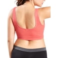 thumbnail image 3 of QELUSQELUS Women Seamless High Stretch Shockproof Perspiration Solid Sports Bra, 3 of 6