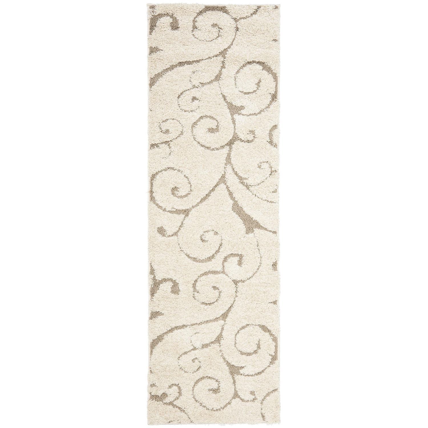 SAFAVIEH Florida Douglas Tapis Vignes Florales Shag