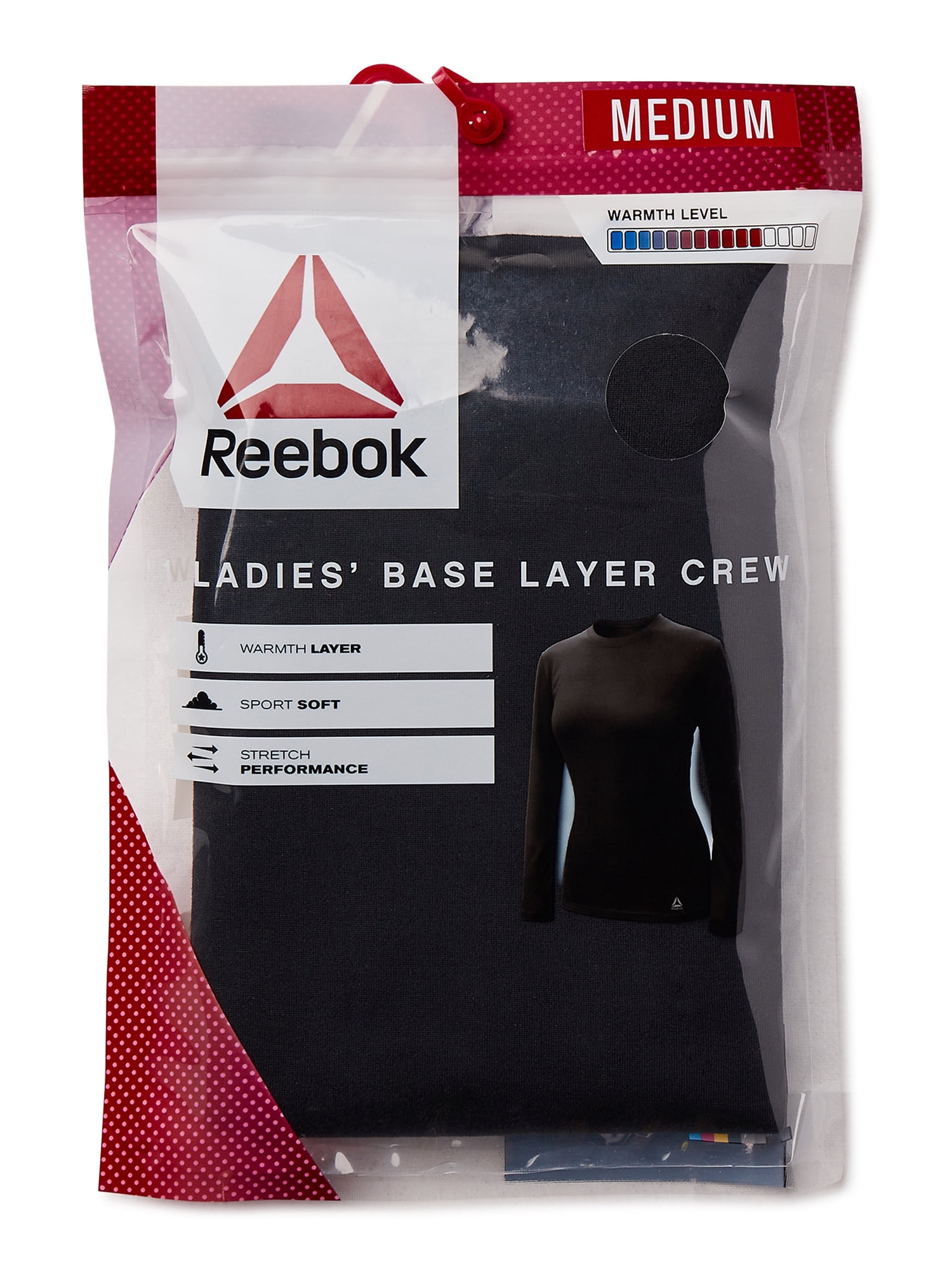 Reebok Women's Crewneck Thermal Long Underwear Top