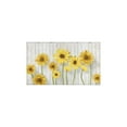 thumbnail image 2 of Kitchen Rugs and Mats Non Skid Washable White Wood Text Sunflower Flowers Kitchen Mat and Rug Set,Floor Cushion Waterproof Rug,Rubber Backed Area Rugs for Kitchen Laundry, 2 of 7