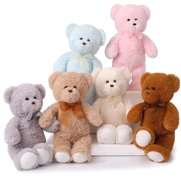 Tezituor 6 Pack Teddy Bear Stuffed Animal 18'' Stuffed Teddy Bear Plush Toy