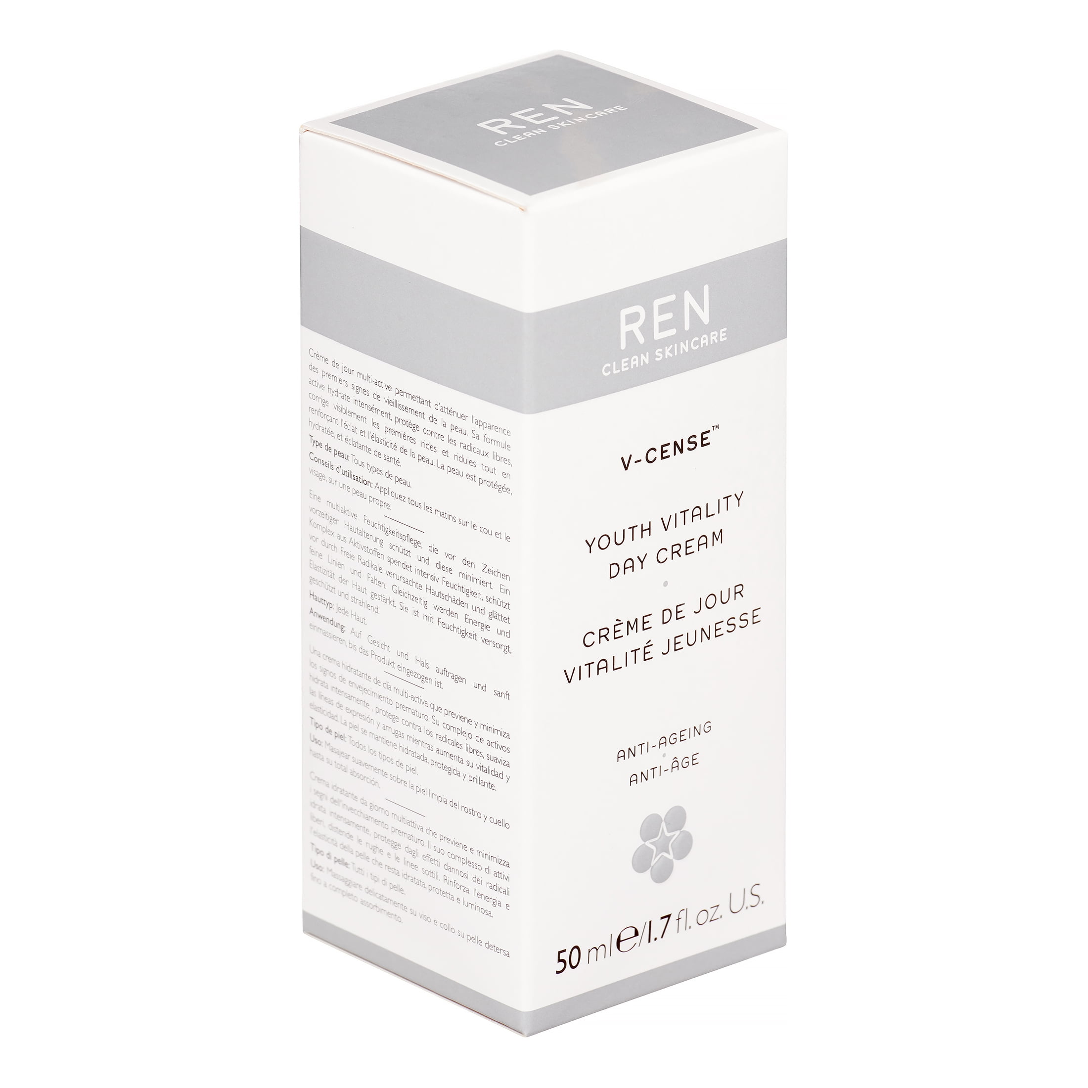 REN Skincare V-Cense Youth Vitality Day Cream, 1.7 Oz - Walmart.com