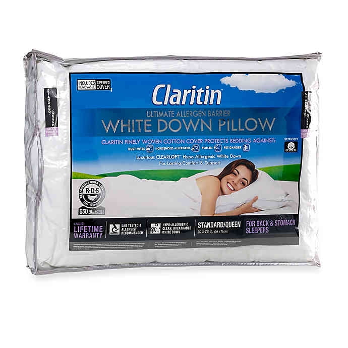 claritin king size pillows