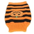 thumbnail image 2 of Chandail pour Chien Costume Doux à Rayures Citrouille, 2 of 7