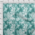 thumbnail image 3 of oneOone Cotton Jersey Teal Green Fabric Tie Dye Sewing Fabric By The Yard Printed Diy Clothing Sewing Supplies 58 Inch Wide, 3 of 6