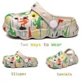 thumbnail image 3 of Fiedaz Toddler Boys Girls Dinosaur Clogs Kids Slip-on Garden Shoes Beach Pool Sandals, 3 of 8