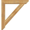 thumbnail image 3 of Ekena Millwork 6"W x 44"D x 48"H Traditional Slat Rough Sawn Bracket, Western Red Cedar, 3 of 4