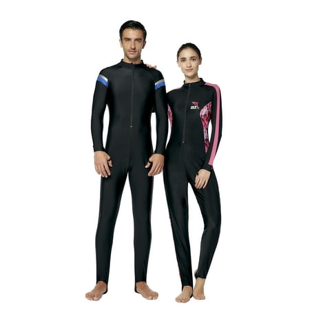 IST Full Body Dive Skin Jumpsuit / Spandex Wetsuit for Scuba Diving, Snorkeling & More (Men's 2X-Large)