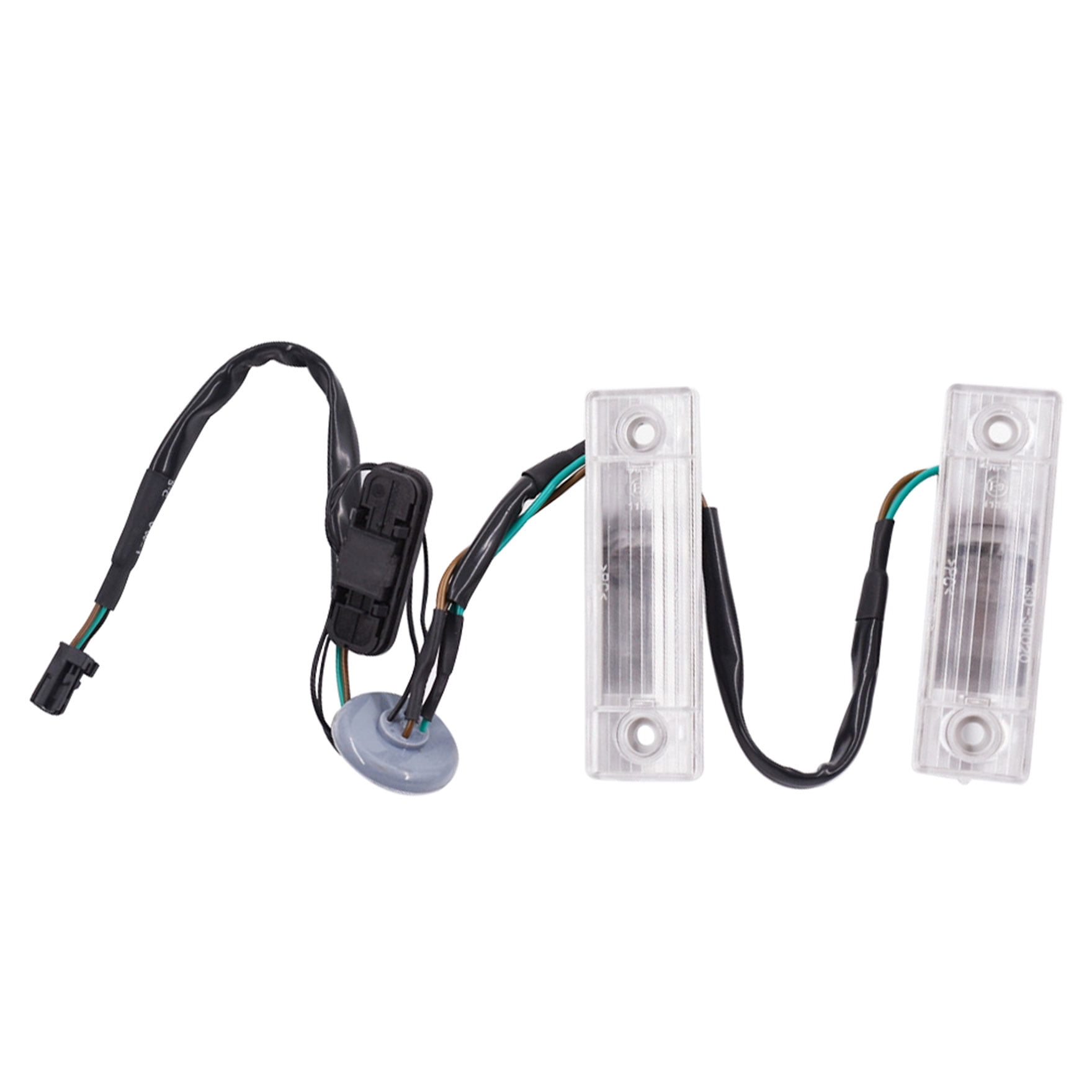 Trunk Release Switch Button Assembly with License Plate Lamp 95107229