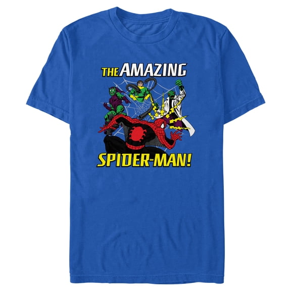 Men's Spider-Man Villains Trio Graphic T-Shirt