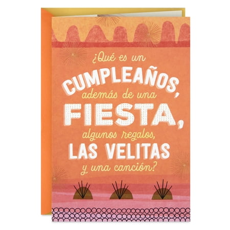 Hallmark VIDA Spanish-Language Pop-Up Birthday Card (A Day to Make a Wish)