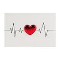 thumbnail image 1 of Valentines Day Exclusive Heartbeat Love Card for Expressing Deep and Sweet Affection Romantic Greeting Message Note Couples Gift Idea Anniversary Wedding Party Celebration Present, 1 of 4