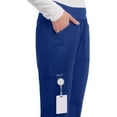 thumbnail image 3 of Cherokee Workwear Revolution Women's Scrubs Pant Mid Rise Straight Leg Pull-On WW110, 3 of 9