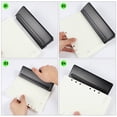 thumbnail image 3 of NICEXMAS Compact Metal Six Hole Punch Paper Puncher Manual Spiral Hole Punch Black, 3 of 7