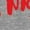 Heather Gray, variant on A Nightmare On Elm Street Logo Adult White Crew Neck Long Sleeve Tee-Medium