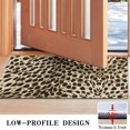 thumbnail image 3 of Brown and Black Leopard Print Door Rugs,Washable Non Slip Door Mats Indoor,Decorative Door Mats,Entry Mat Indoor for Entrance,Bedroom,Kitchen,Bathroom,17"x30", 3 of 6