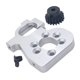 thumbnail image 2 of Soporte de motor de metal para coche RC con engranaje 19T, asiento para accesorios Wltoys 144010, repuesto Plata, 2 of 6