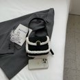 thumbnail image 3 of Bolso bandolera informal de PU con correa ajustable, bolso de viaje esponjoso, bolso bandolera suave para uso diario, 3 of 6