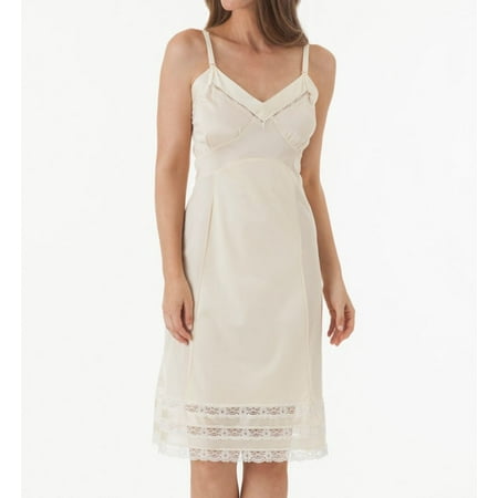 

Women s Shadowline 1302 Snip-it 28 Inch Slip (Beige 46)