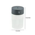 thumbnail image 2 of Compact Cool Mist Humidifier for Small Spaces, Quiet Ultrasonic Humidifier for Desk and Nightstand, Portable Humidification for Dry Air and Indoor Plants(Gray), 2 of 6