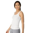 thumbnail image 2 of Hanes Originals Women's Cotton Ribbed Tanks, 3-Pack White 2XL, 2 of 5