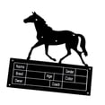 thumbnail image 4 of Placa con Nombre para de Caballos Letrero para Puerta de de Caballos Letrero de Metal para Decoración Del Hogar Nombre, 4 of 8