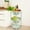 Green, variant on 3 Tier Rolling Storage Cart with Casters - Plastic Multi-Purpose Organizer for Kitchen & Bathroom