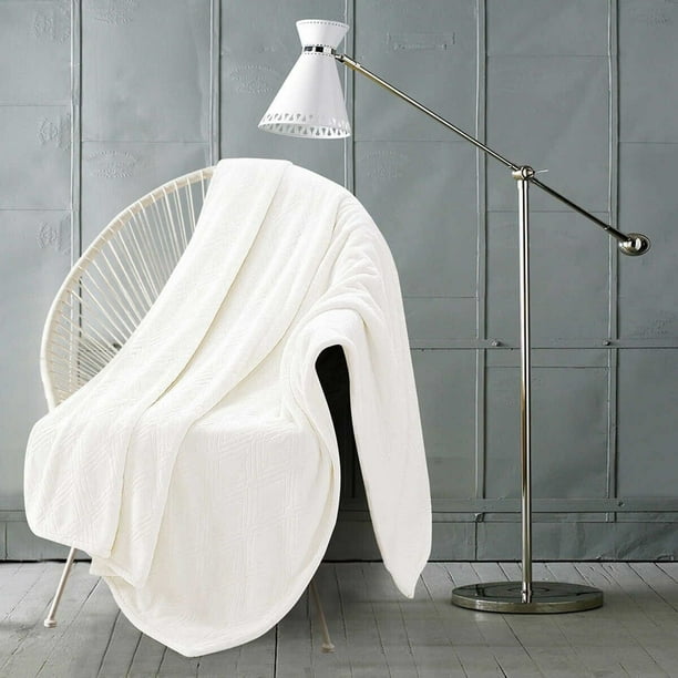 Monte & Jardin Ultra Plush Throw Blanket 60"x70" Luxury Collection