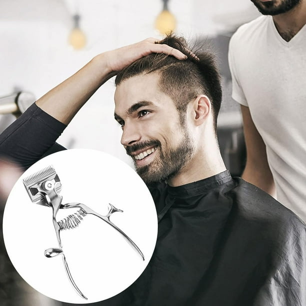 Cortador de pelo no electrico de poco ruido corte de pelo Manual a la moda antigua tijeras de gestion de equipo afeitadora Manual 1 ud. Walmart en linea