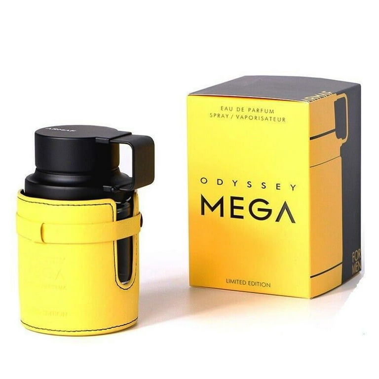 Armaf Men's Odyssey Mega EDP, 6.7 oz, 2023, Bergamot, Vetiver