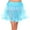 Blue, variant on Music Legs Women's Tulle Petticoat; Blue 711-BLUE