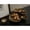 Gold, variant on Kate and Laurel Cluso Modern Metal Tabletop Footed Cluster Tray, 14 x 10, Shiny Silver, Sculptural Cast Aluminum Food-Safe Tray for Kitchen or Entryway Decor