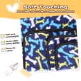 thumbnail image 5 of 2 mantas suaves para perros para mascotas, medianas, suaves y esponjosas, para gatos y perros, con estampado bonito, mantas para cachorros, forro polar, lavable, alfombrilla para dormir, 5 of 5