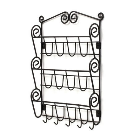 Spectrum Diversified 43310 Scroll Mail Organizer Wall Mount Black Canada - Black Wall Letter Bin Spectrum Diversified 43310 Scroll Mail Organizer Wall Mount Black Canada - Black Wall Letter Bin