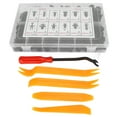 thumbnail image 1 of Kit de empuje para coche, sujetador de remache de plástico con Clip automático, 240 Uds., con herramienta de extracción de Panel embellecedor de 5 uds., 1 of 8