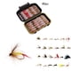thumbnail image 4 of Soidarity Equipo de pesca con mosca, moscas impermeables con caja de almacenamiento, Kit Artificial de secado húmedo, anzuelos de cebo Pescar, 4 of 6