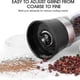 thumbnail image 3 of Prum Stainless Steel Salt And Pepper Grinder Set Of 2 - Adjustable Ceramic Sea Salt Grinder, 3 of 5