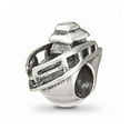 thumbnail image 1 of FB Jewels Sterling Silver Reflections Boat Bead, 1 of 4