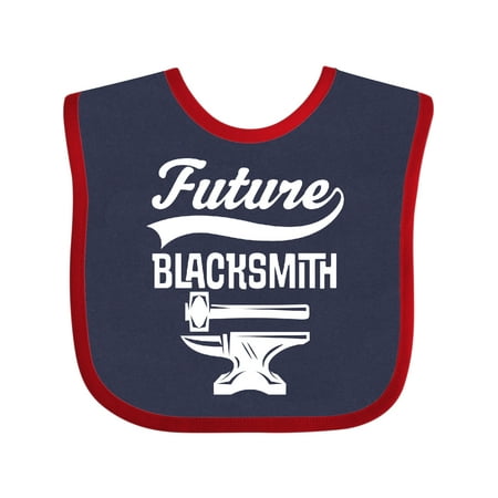 

Inktastic Future Blacksmith Anvil Gift Baby Boy Bib