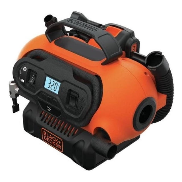 Bomba Para Inflar Multiusos Black & Decker 20V Naranja Estandar
